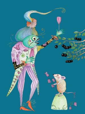 Pictures – prints of colorful illustrations (unframed)