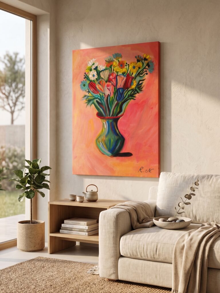 Floral art prints (unframed)